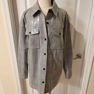 Bagatelle Collection Shackett With Sequins Size Large